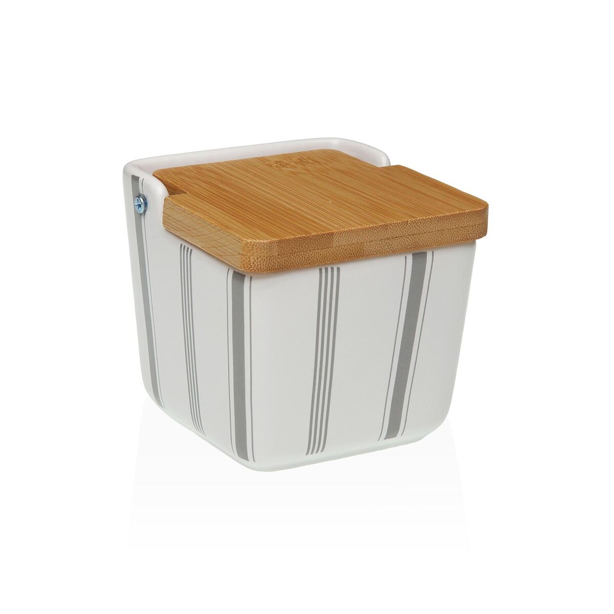 Salero con Tapa Versa G-LINES Cerámica 8,8 x 8,5 x 8,8 cm