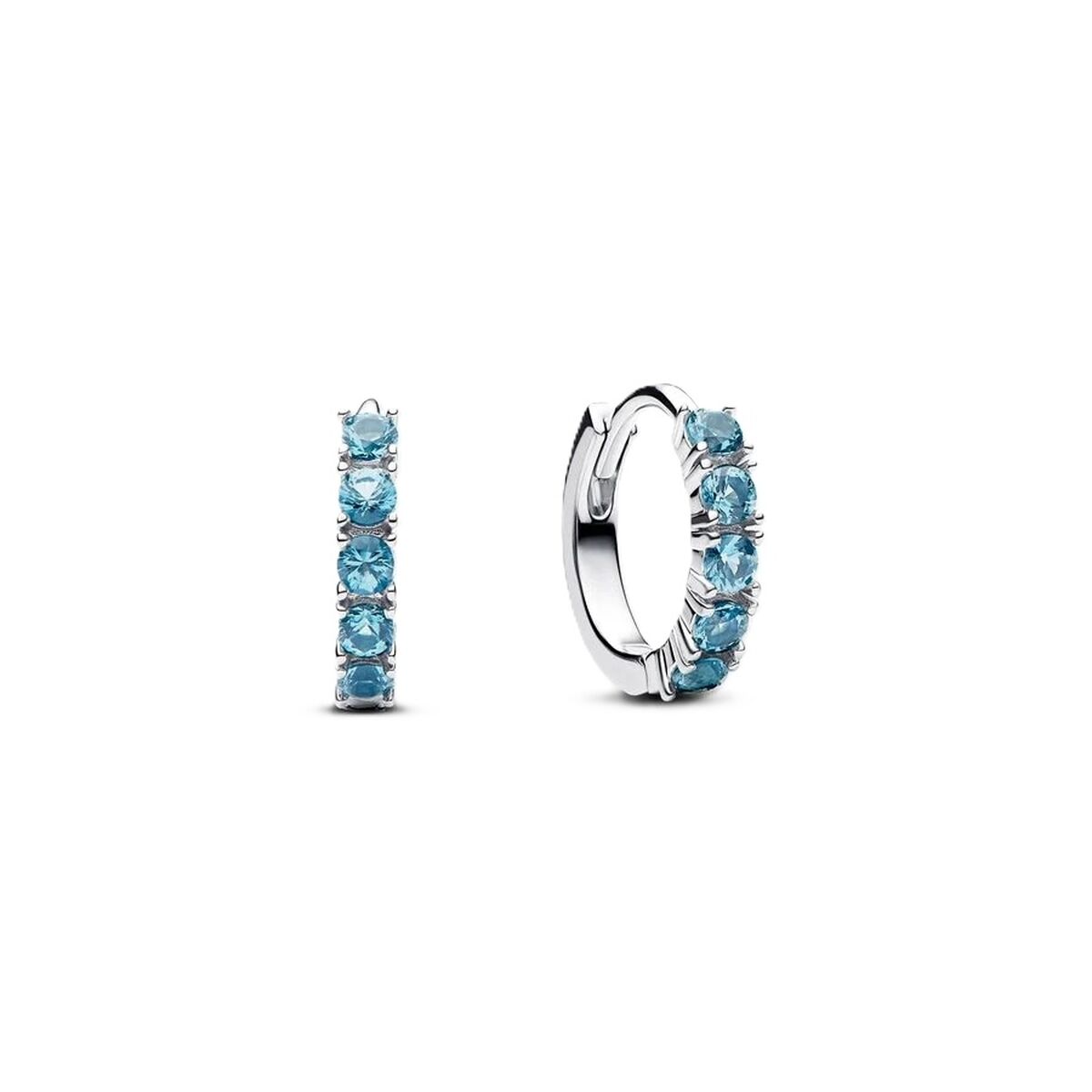 Pendientes Mujer Pandora 293849C01 Plateado Azul