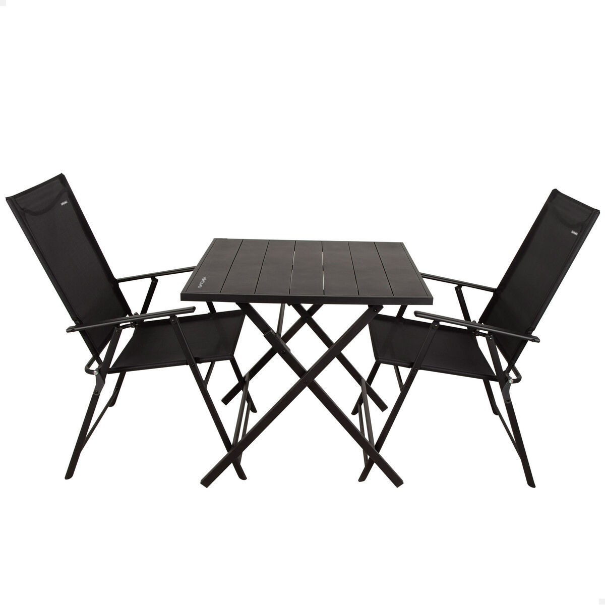 Conjunto de Mesa con 2 Sillas Aktive 75 x 70 x 75 cm (3 Piezas)