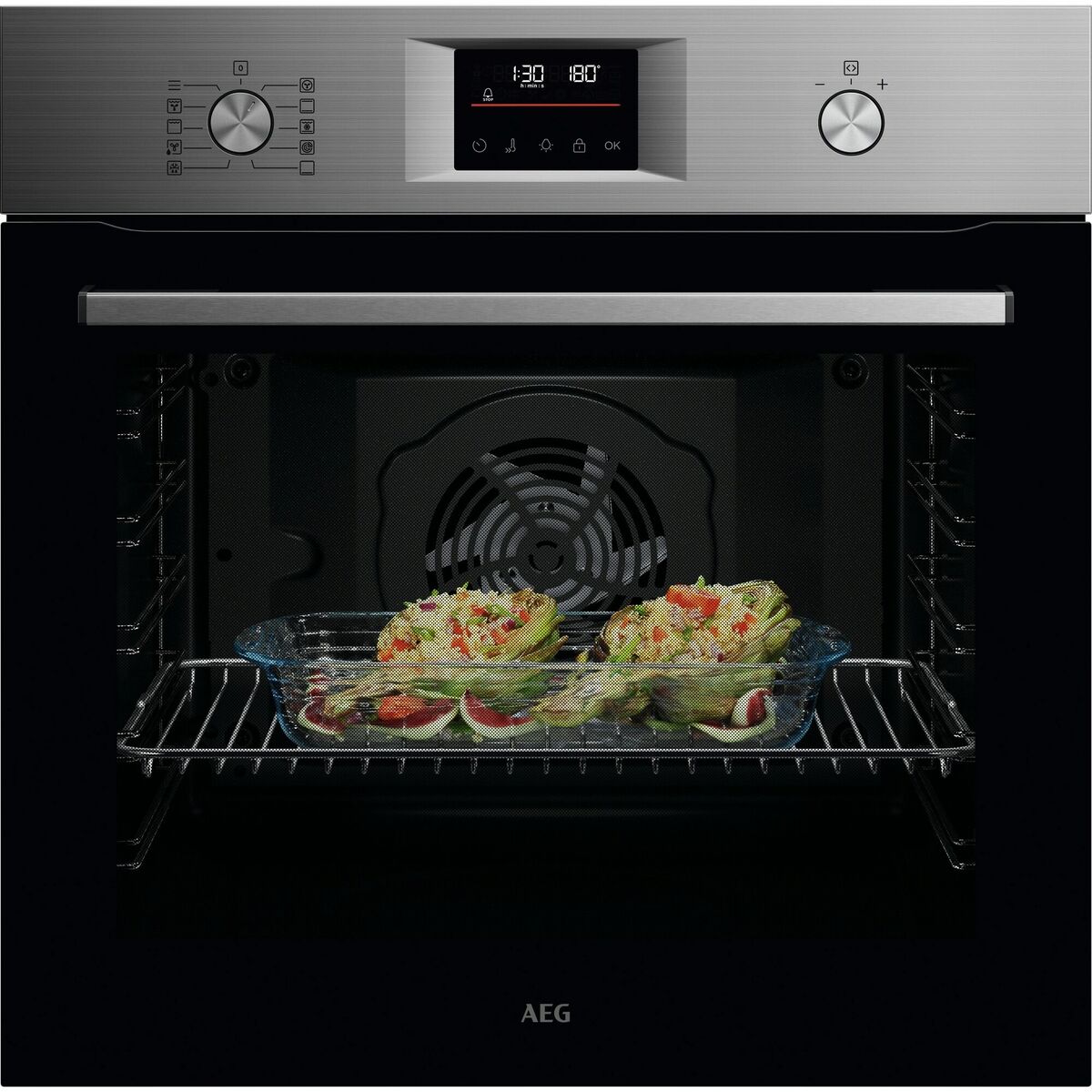 Horno Pirolítico AEG GU5PB43FSM 72 L