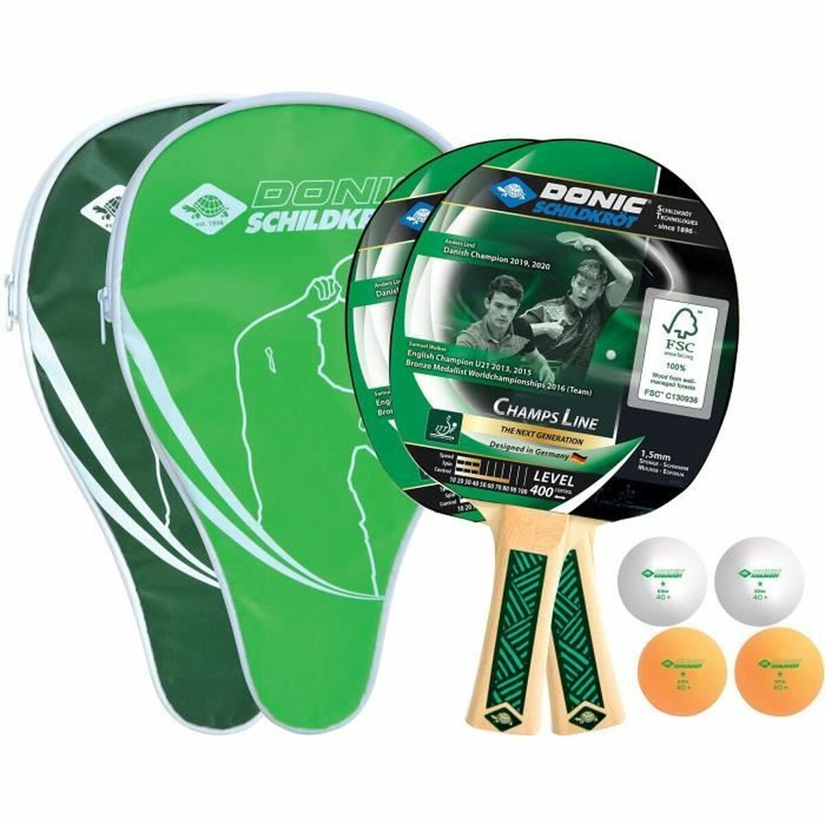 Set de Ping Pong Schildkröt