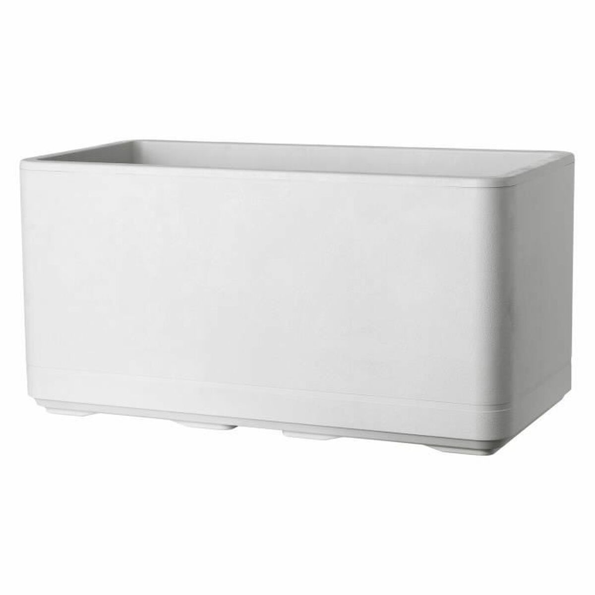Jardinera Autorriego Deroma Perla 78 x 38 x 39 cm Plástico Rectangular Ø 78 cm