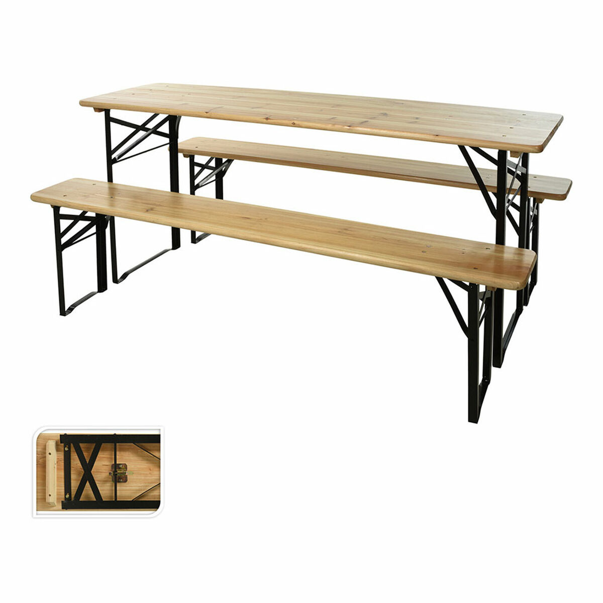 Conjunto de Mesa con 2 Sillas Lifetime