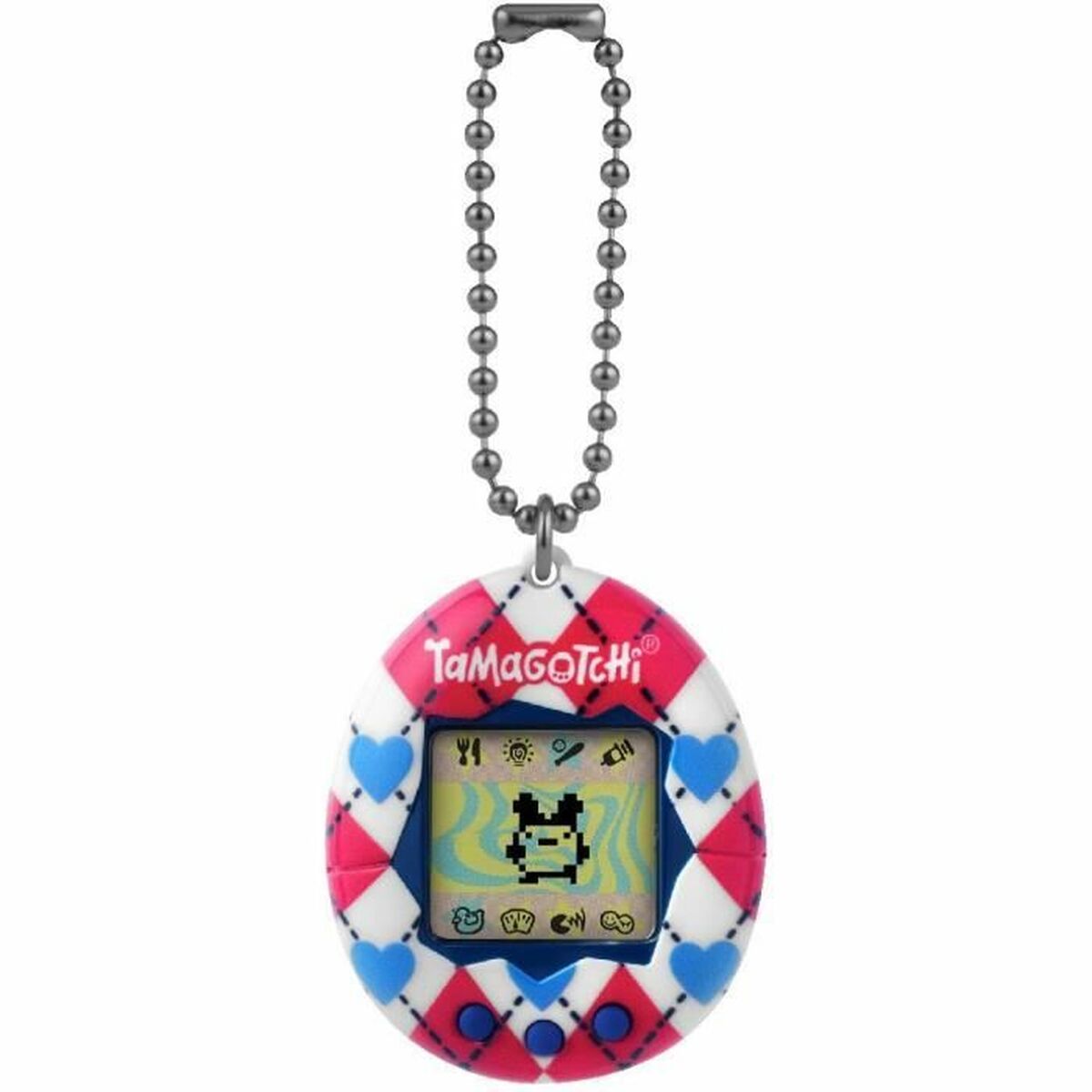 Mascota Interactiva Tamagotchi original Corazón de Argyle 20 x 3 x 15 cm