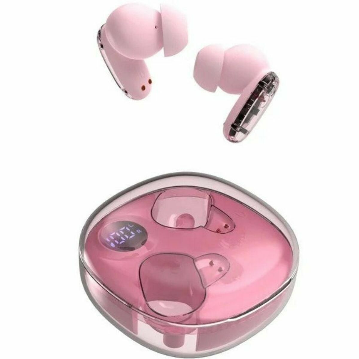 Auriculares Inalámbricos con Estuche de Carga Mars Gaming MHIB2P Rosa