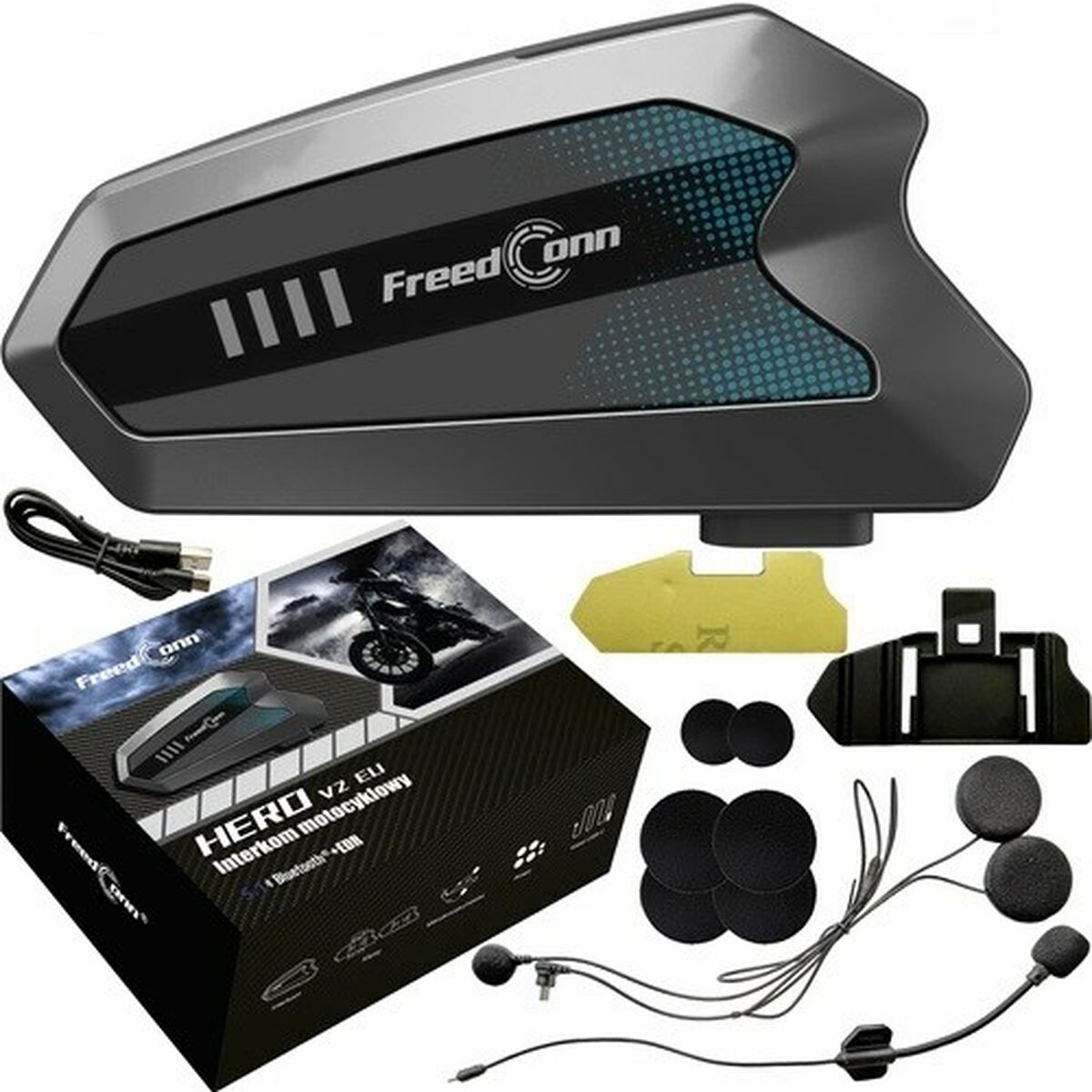 Auriculares Freedconn HERO V2 EU Negro