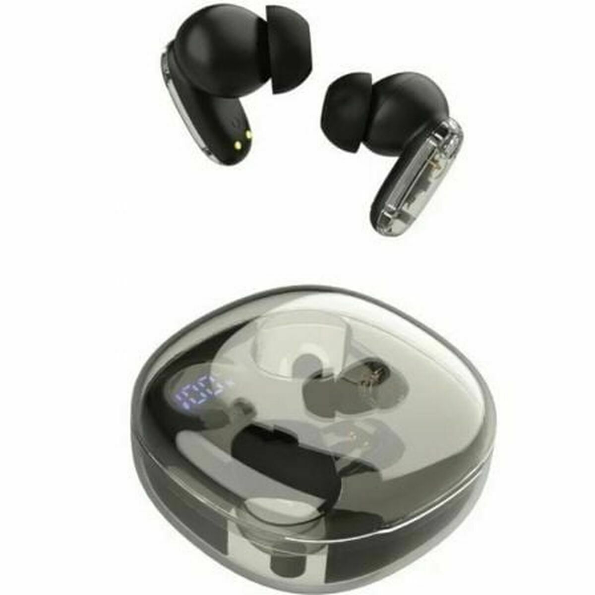 Auriculares Inalámbricos con Estuche de Carga Mars Gaming MHIB2 Negro