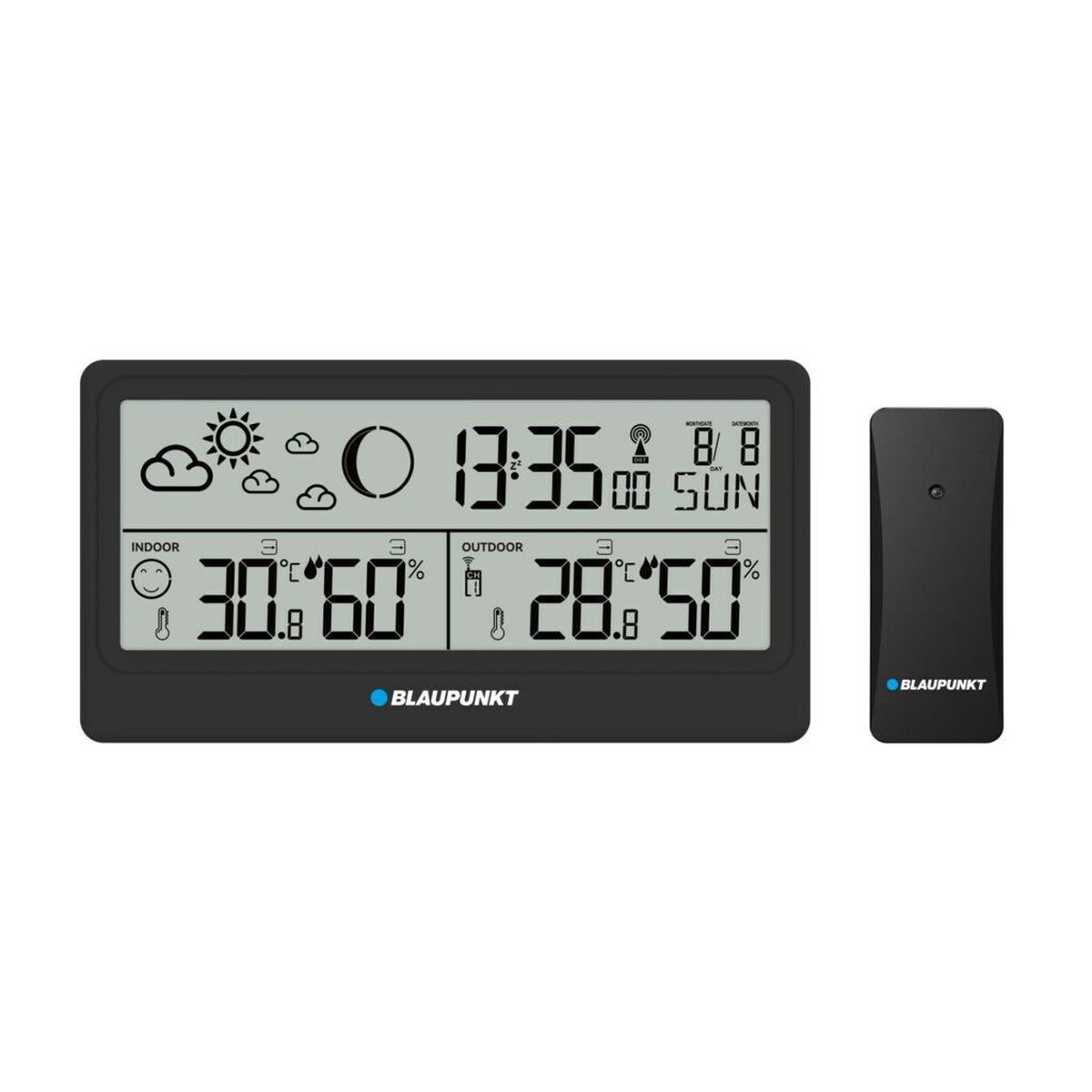 Estación Meteorológica Multifunción Blaupunkt WS20BK