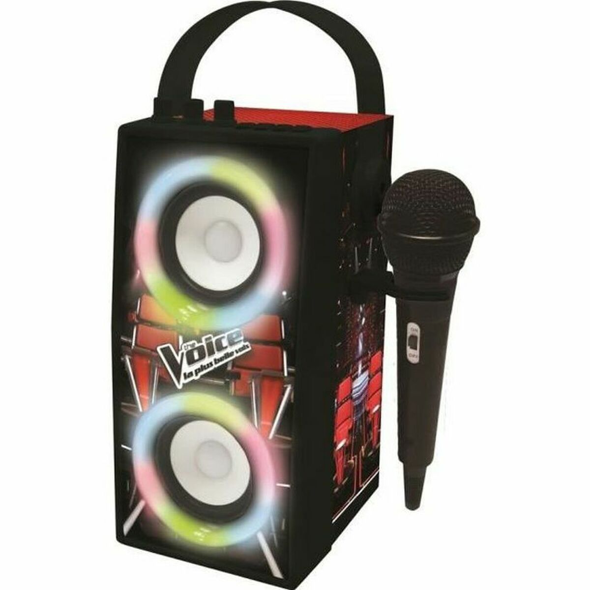 Altavoz Bluetooth con Micrófono Karaoke Lexibook BTP180TVZ