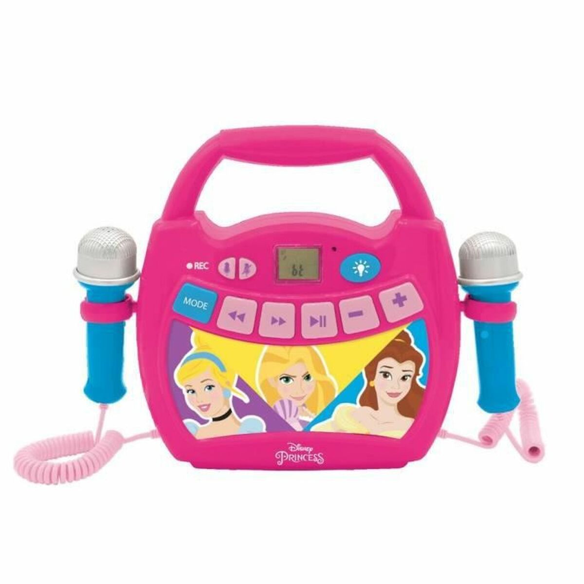 Altavoz Bluetooth con Micrófono Karaoke Lexibook PRINCESA DE DISNEY