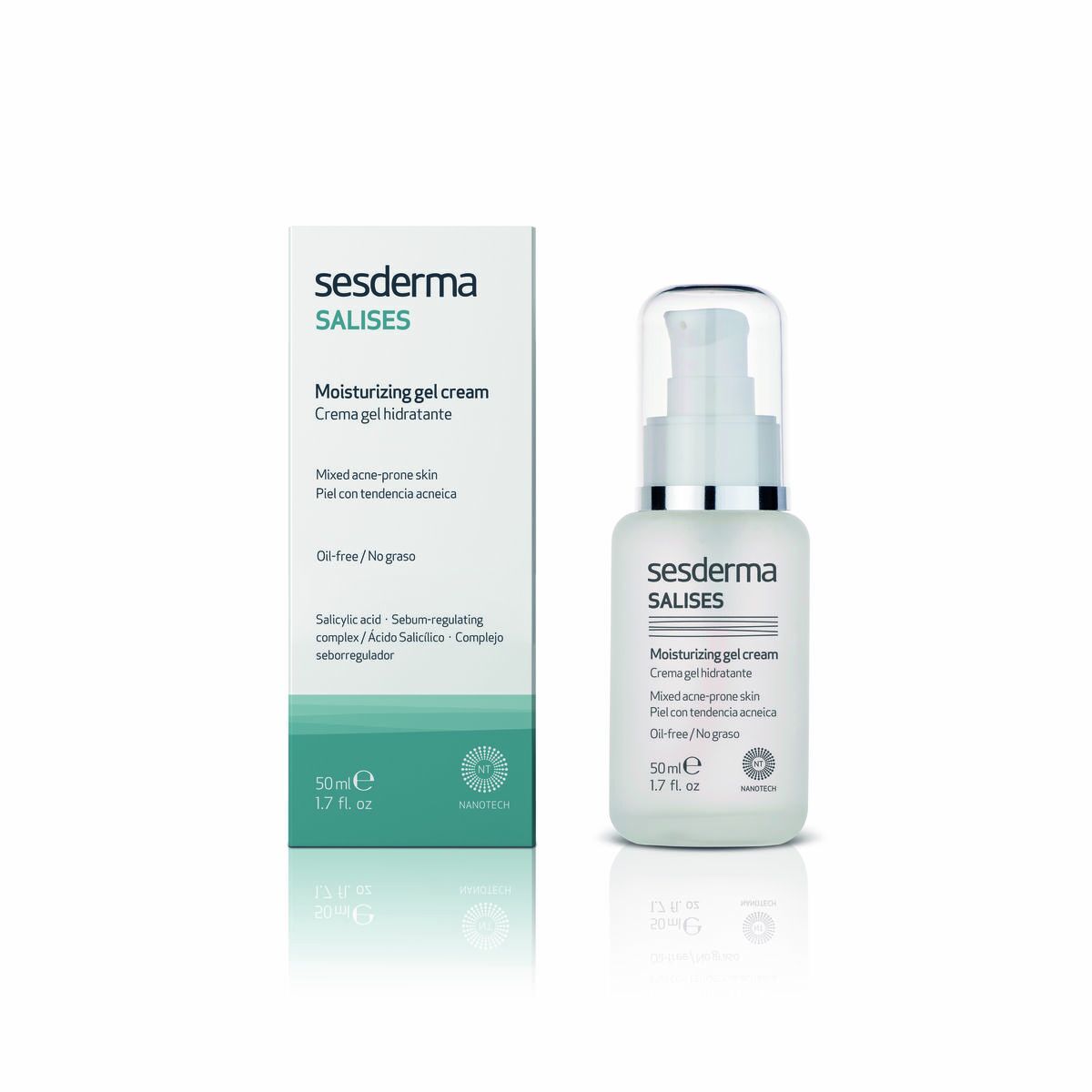 Crema gel hidratante Sesderma Salises 50 ml Piel Mixta