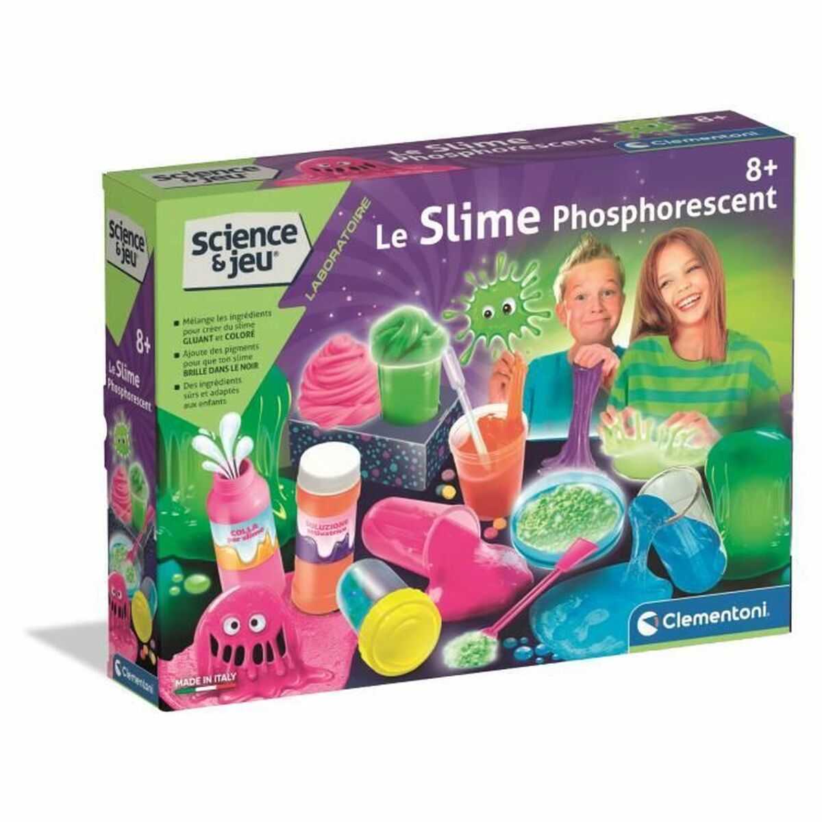 Juego Educativo Clementoni limo fosforescente