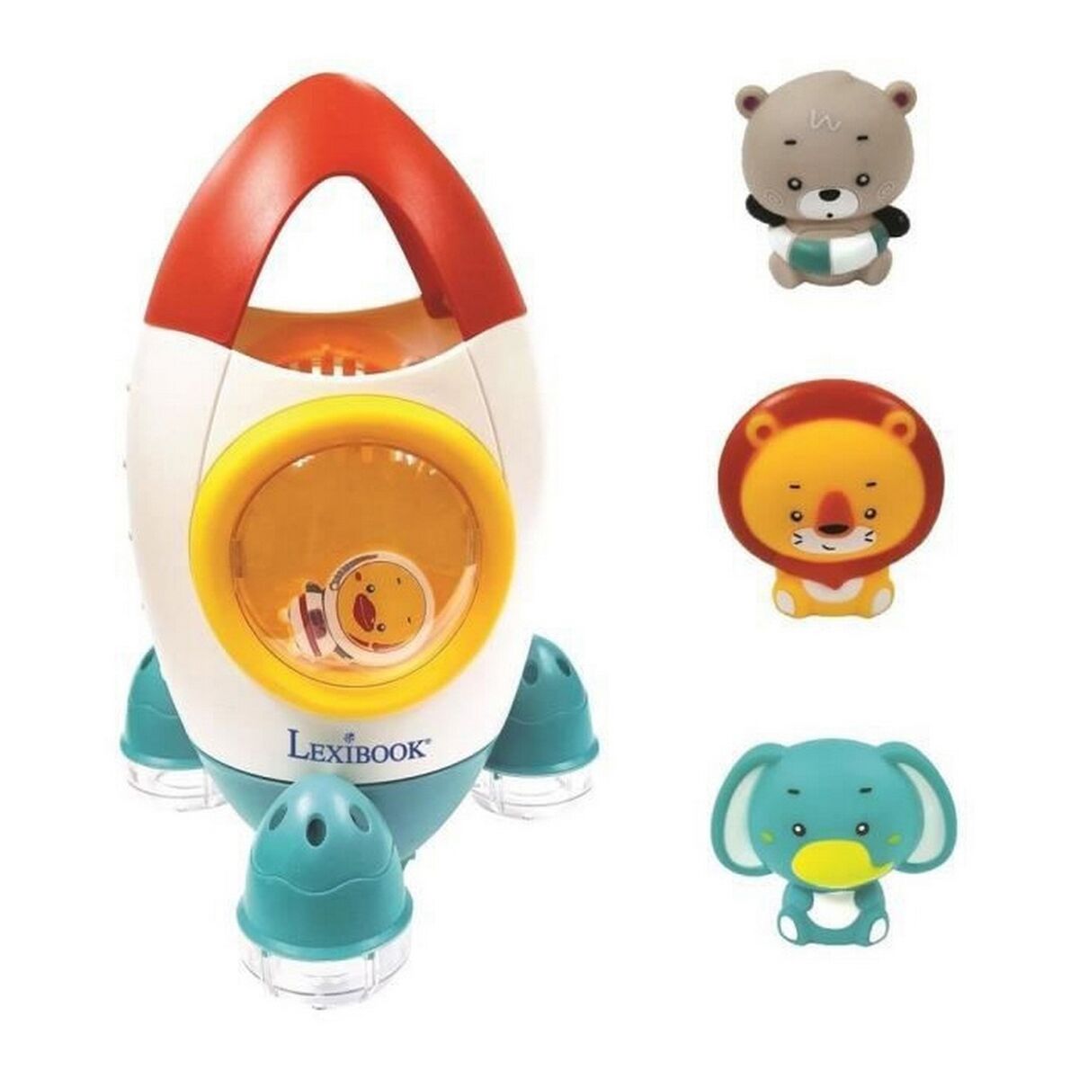 Juguetes Para el Baño Lexibook 4 Piezas 3 Unidades
