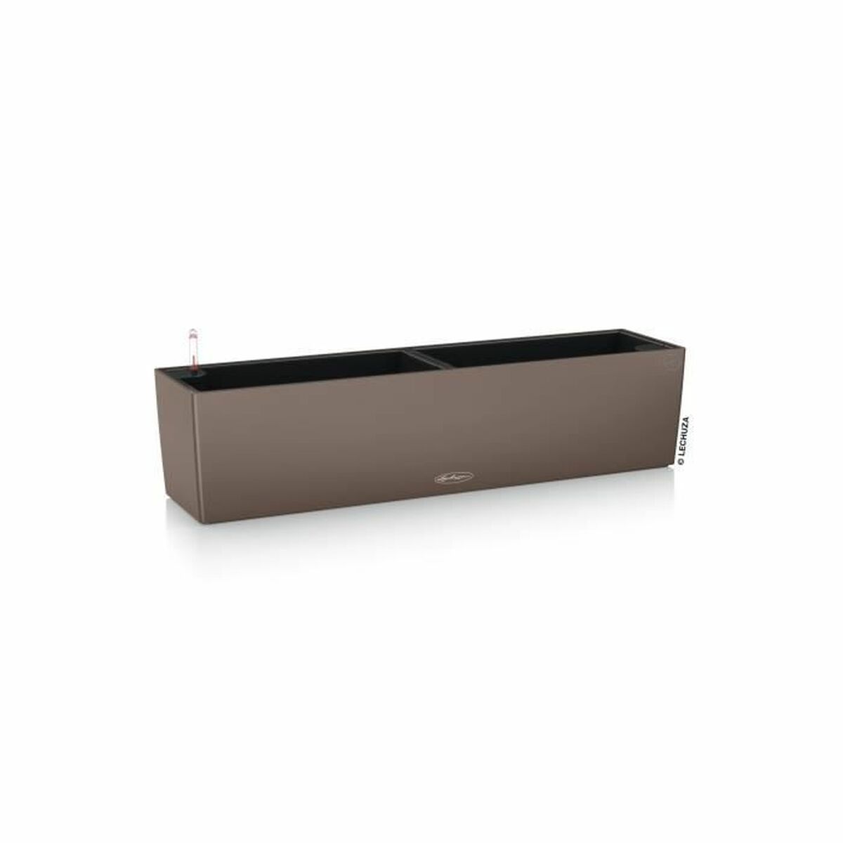 Maceta Lechuza Marrón Polipropileno Rectangular