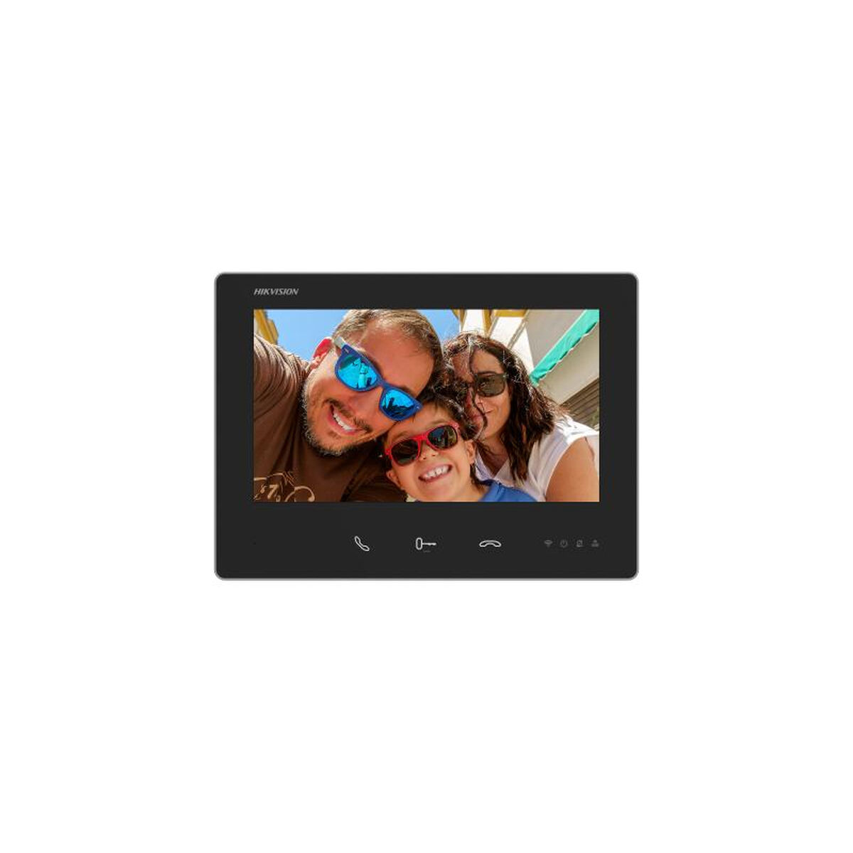 Interfono Hikvision DS-KH7300EY-WTE2(B) Negro
