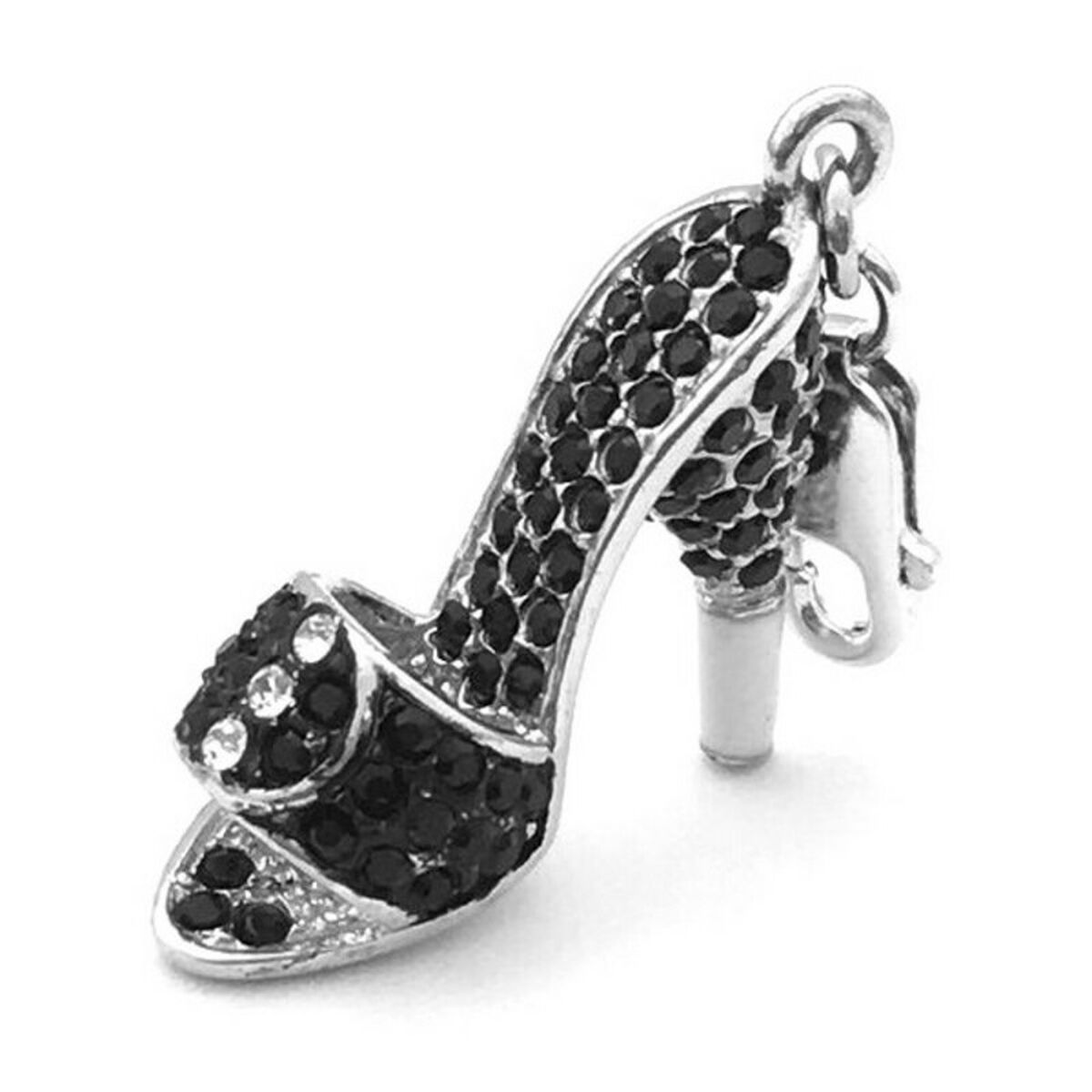 Charm Mujer Glamour Negro 4 cm