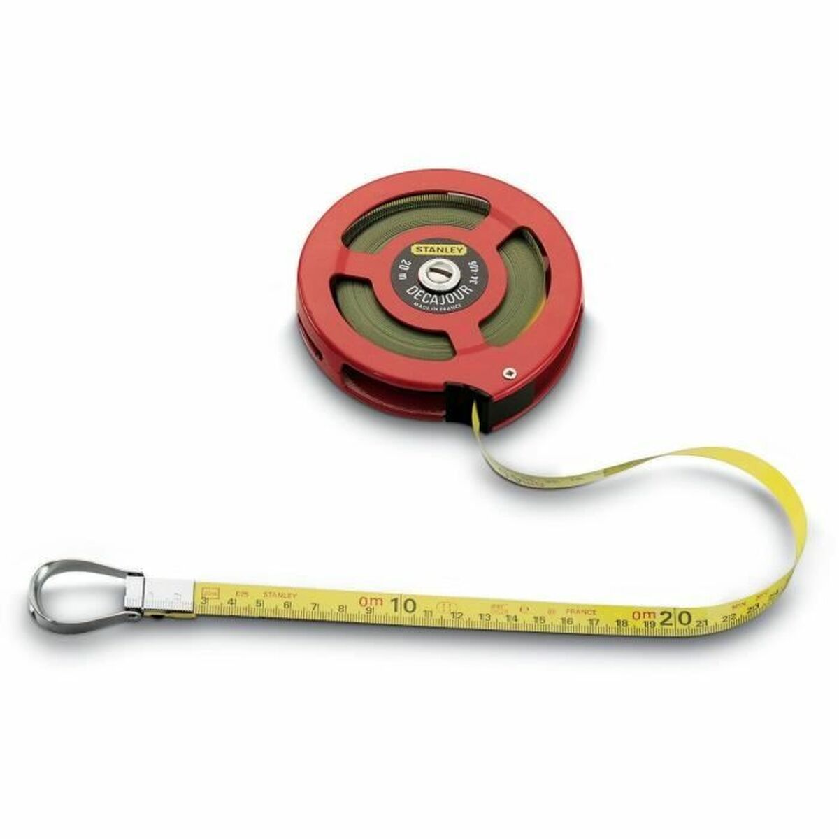 Flexómetro Stanley 0-34-406 Acero Cromado 20 m