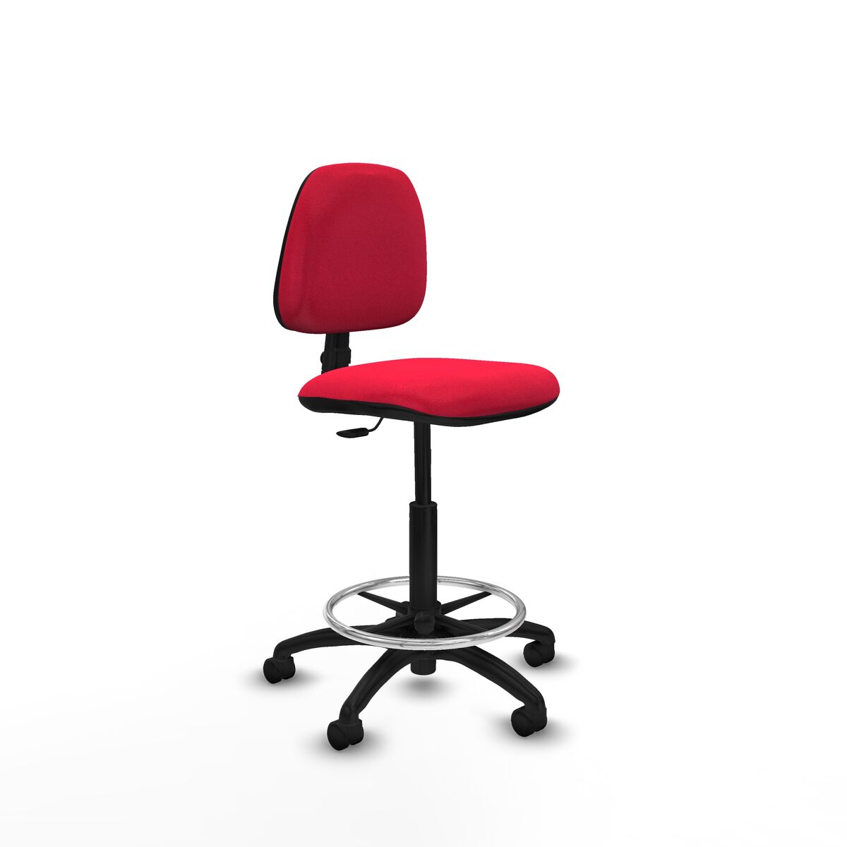 Silla de Oficina Piqueras y Crespo B0001RN Rojo Alta