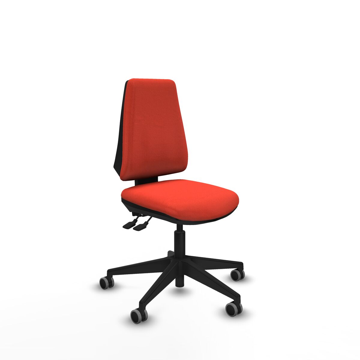 Silla de Oficina Piqueras y Crespo B00066G Naranja Oscuro