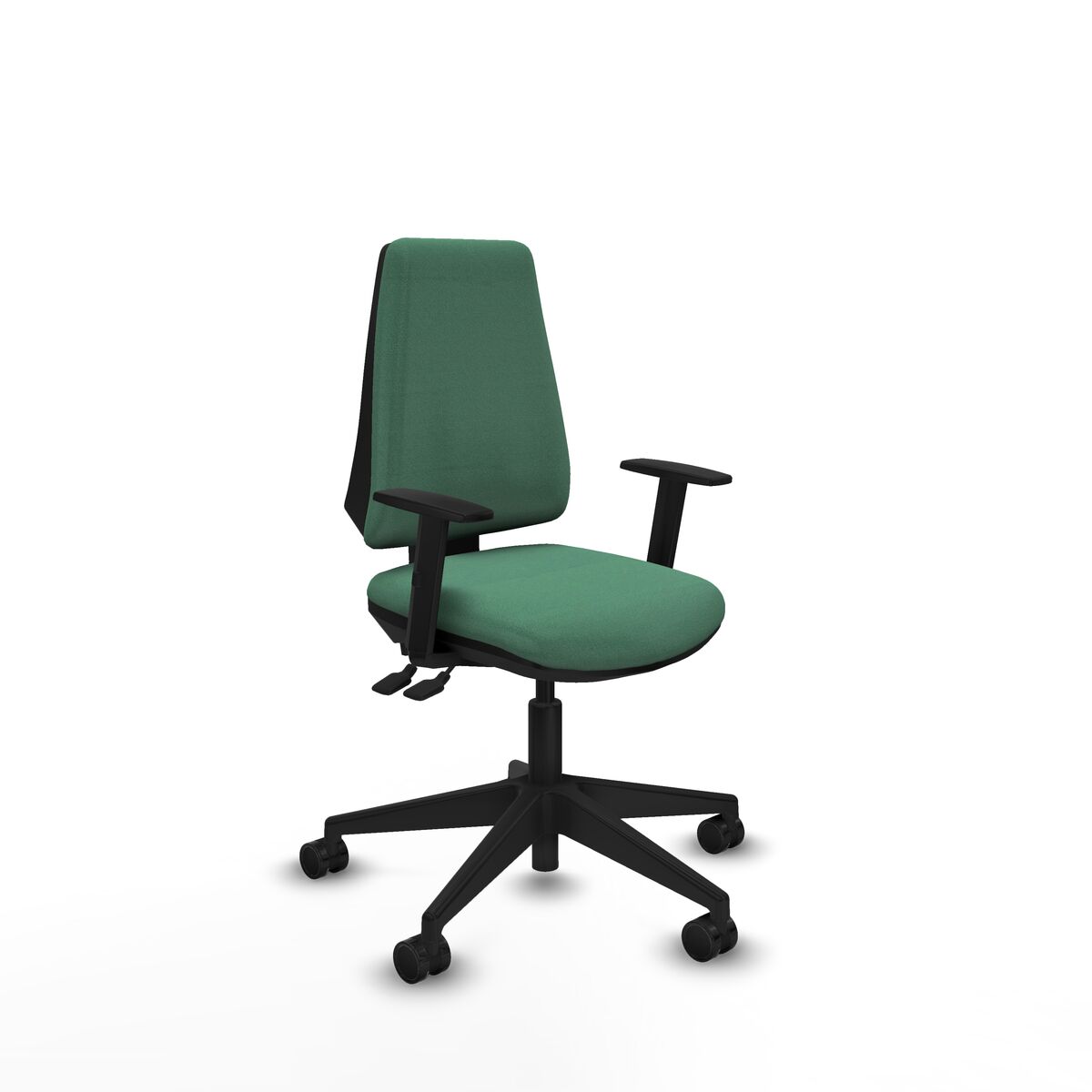 Silla de Oficina Piqueras y Crespo B1D066N Verde Esmeralda