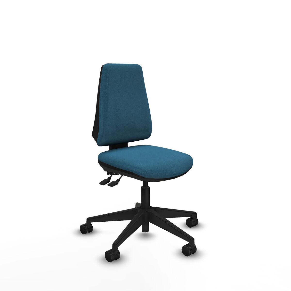 Silla de Oficina Piqueras y Crespo B00066N Verde petróleo