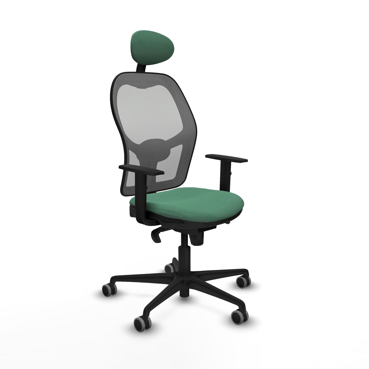 Silla de Oficina Piqueras y Crespo 1D036G1 Verde Esmeralda