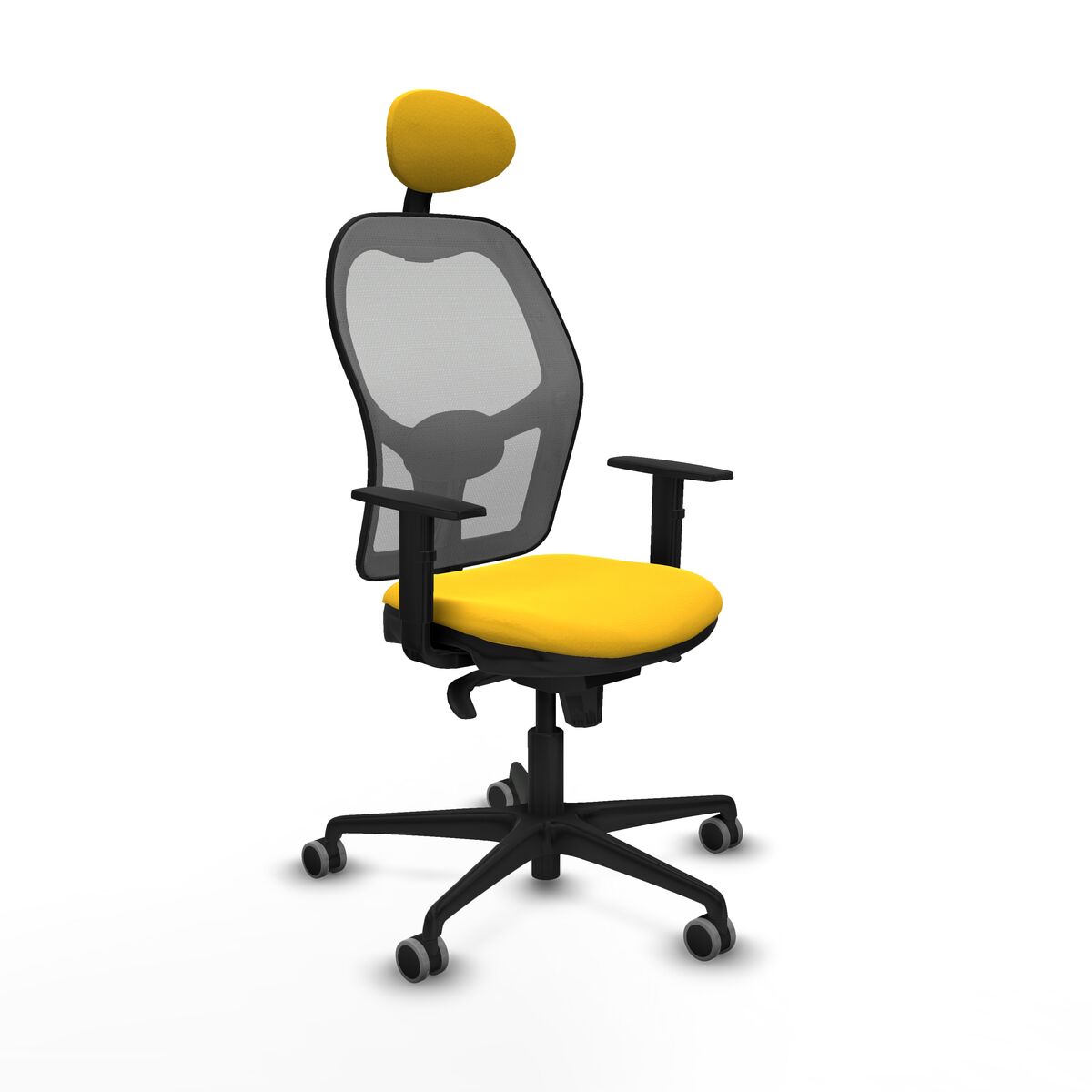 Silla de Oficina Piqueras y Crespo 1D036G1 Amarillo