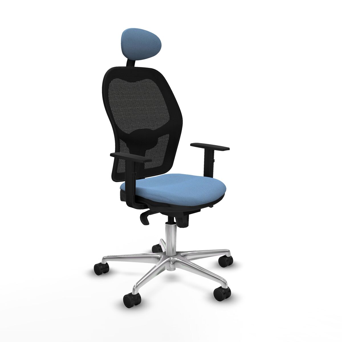 Silla de Oficina Piqueras y Crespo 1D086N1 Azul cielo