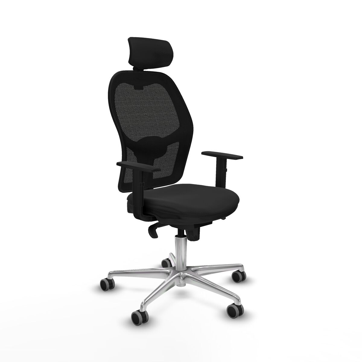 Silla de Oficina Piqueras y Crespo 1D086G2 Negro