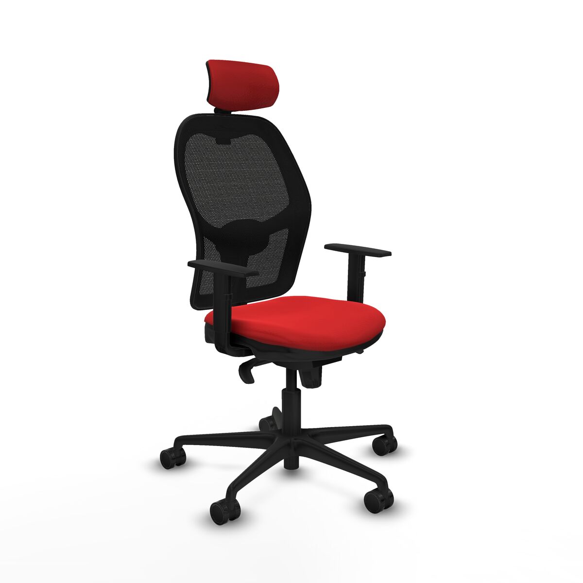 Silla de Oficina Piqueras y Crespo 1D036N2 Rojo