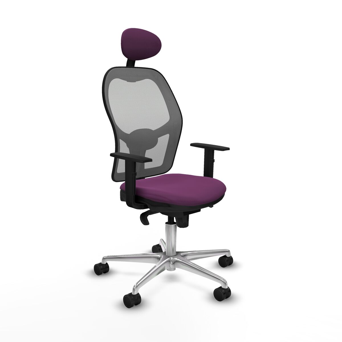Silla de Oficina Piqueras y Crespo 1D086N1 Morado
