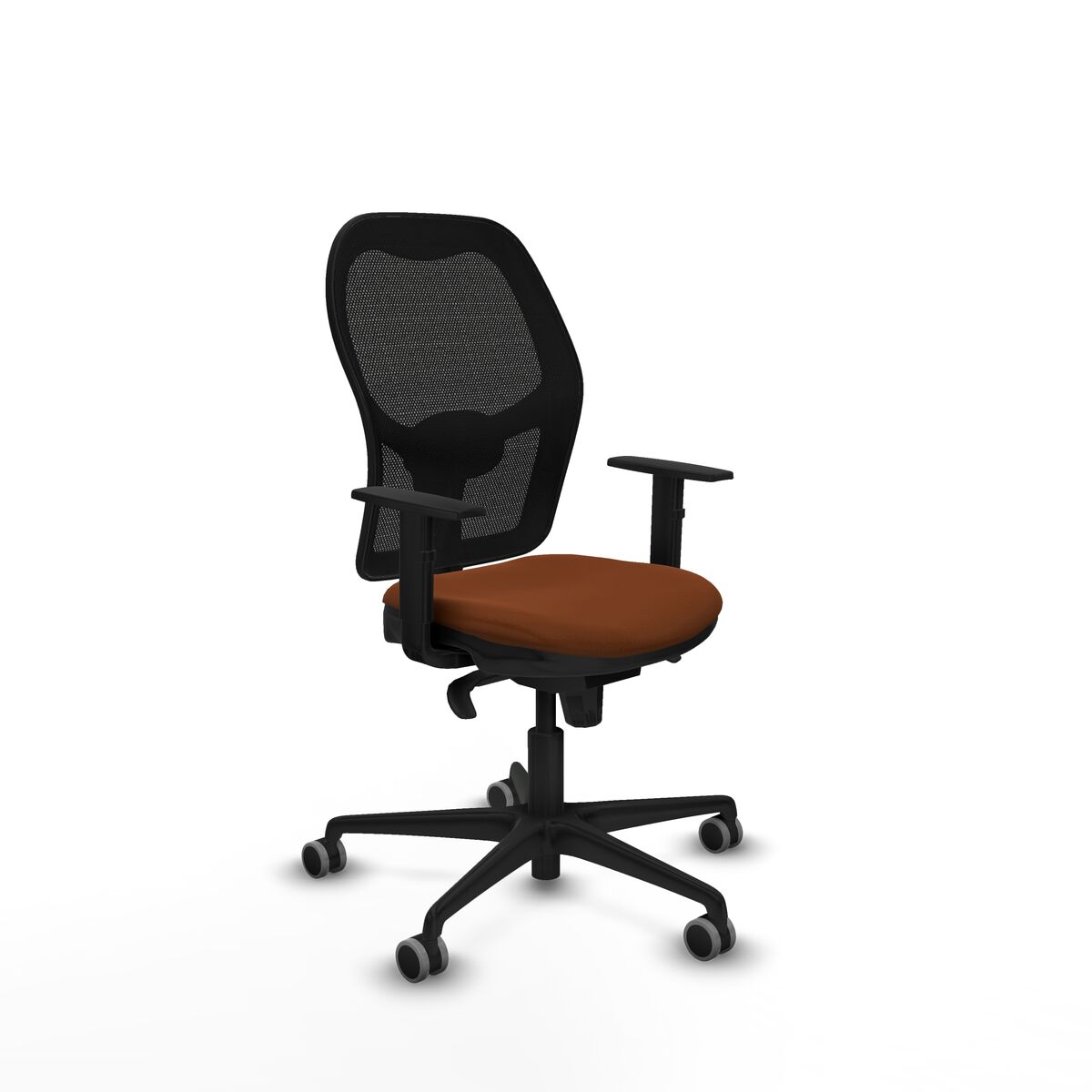 Silla de Oficina Piqueras y Crespo 1D036G0 Marrón Negro