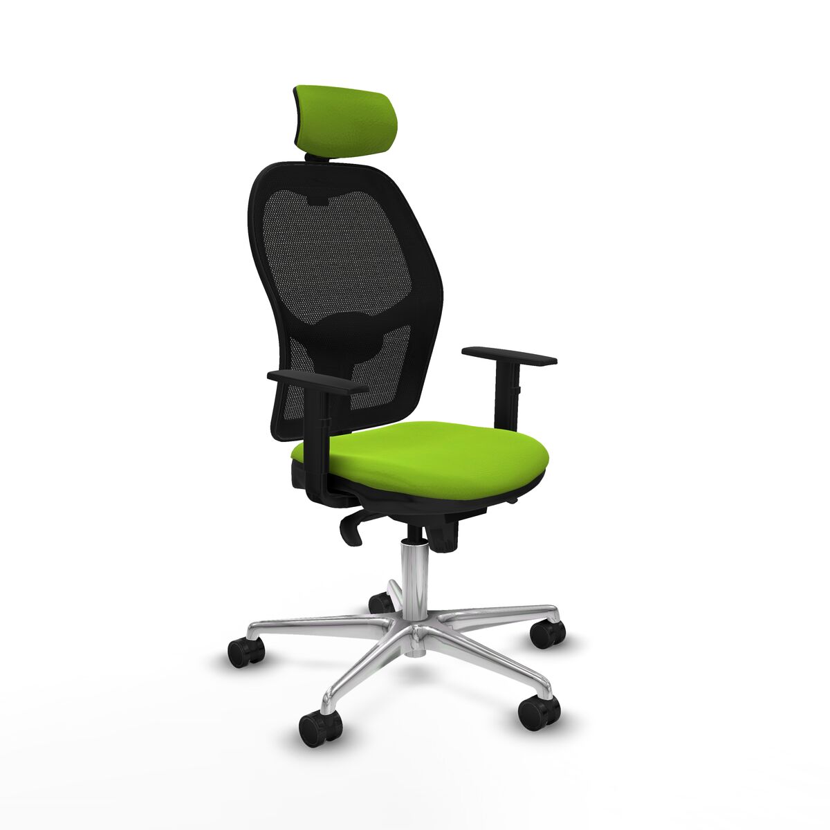 Silla de Oficina con Cabecero Jorquera Piqueras y Crespo 1D086N2 Pistacho