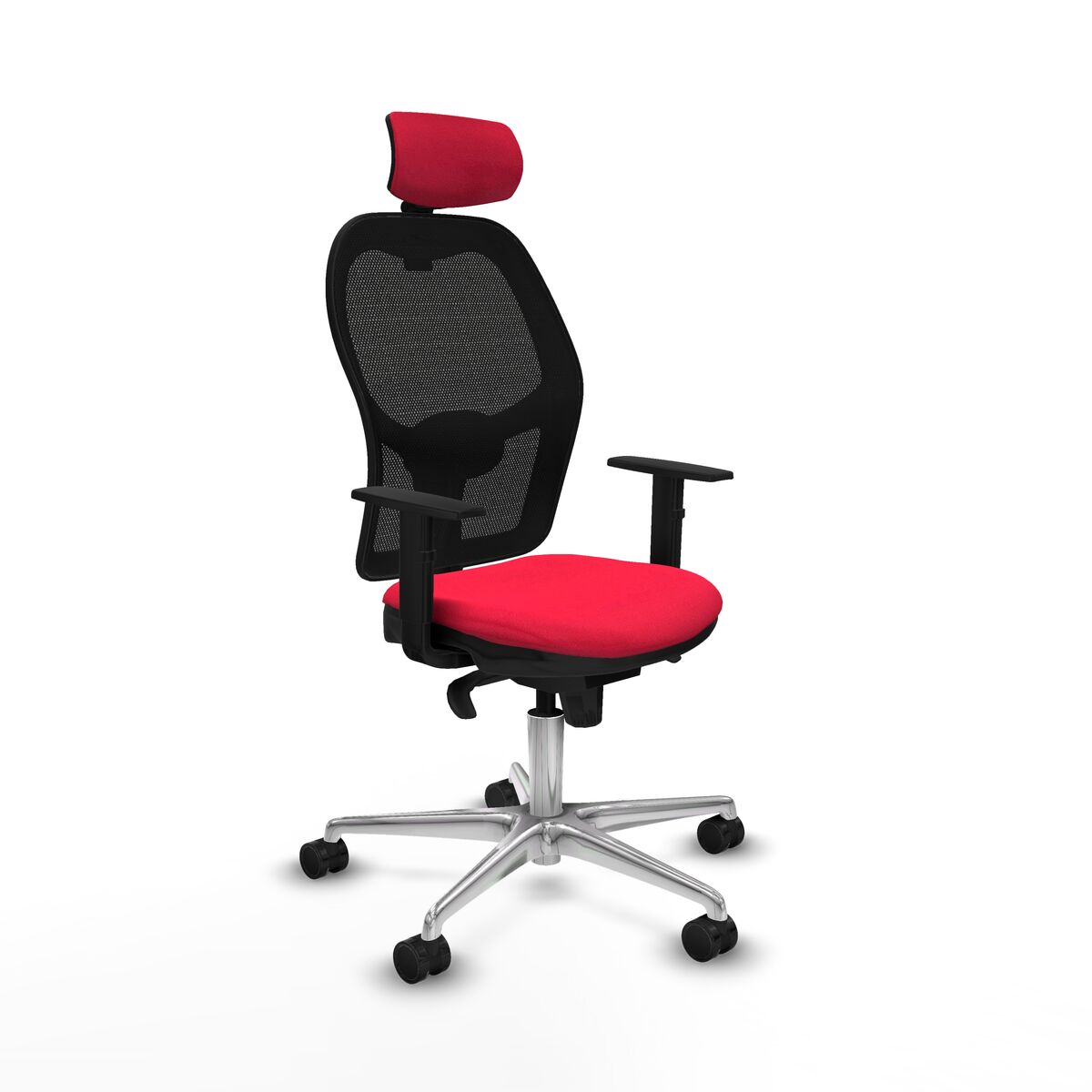 Silla de Oficina Piqueras y Crespo 1D086N2 Rojo