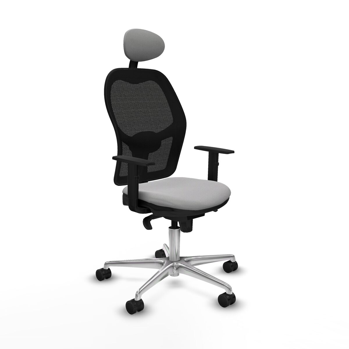 Silla de Oficina Piqueras y Crespo 1D086N1 Gris claro