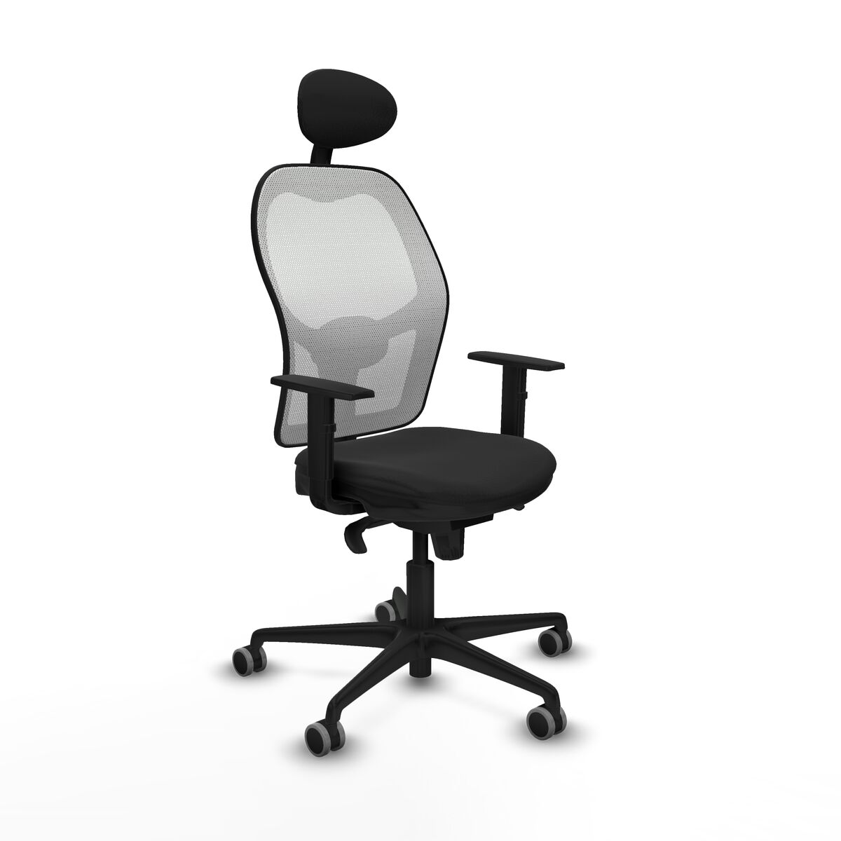 Silla de Oficina Piqueras y Crespo 1D036G1 Negro