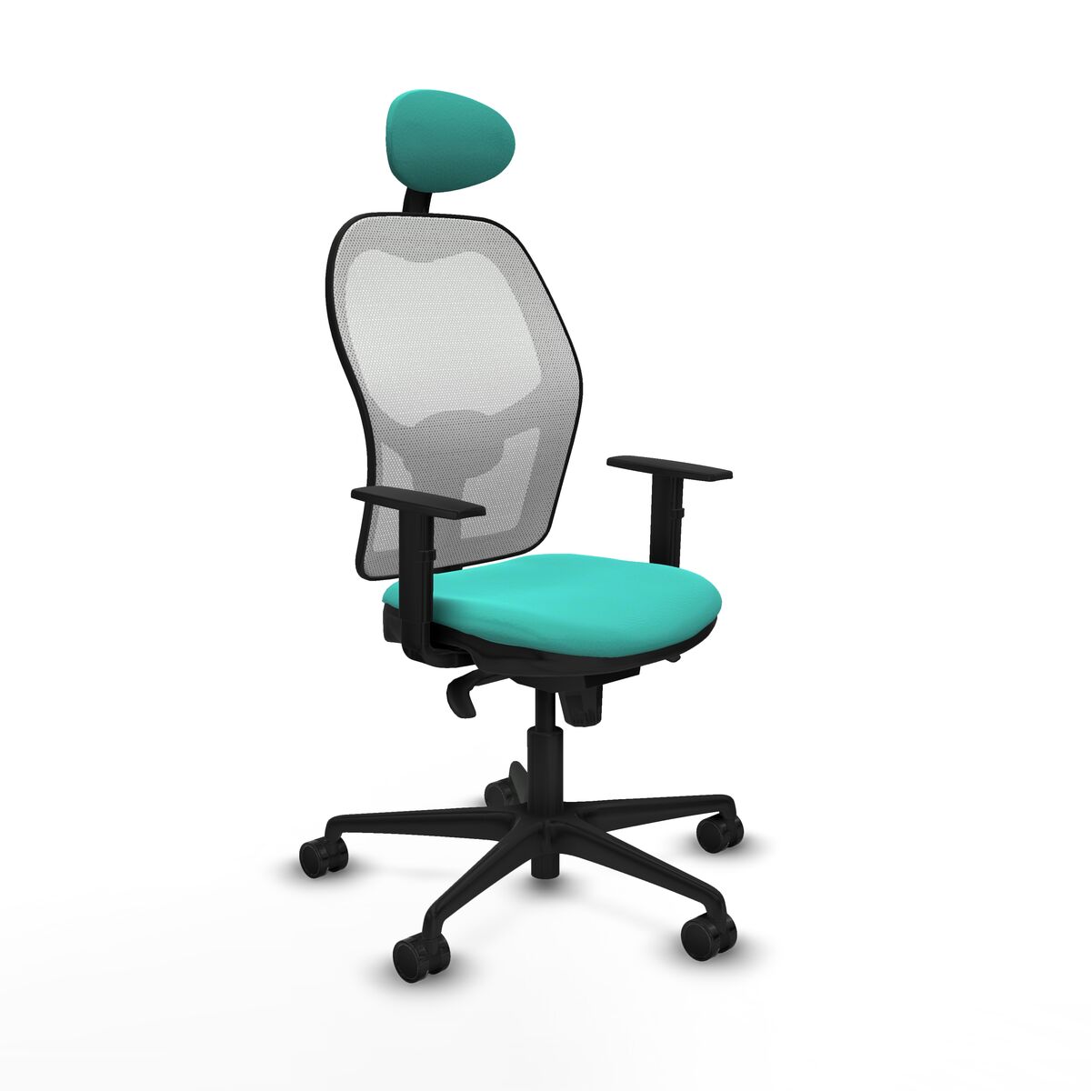 Silla de Oficina Piqueras y Crespo 1D036N1 Turquesa