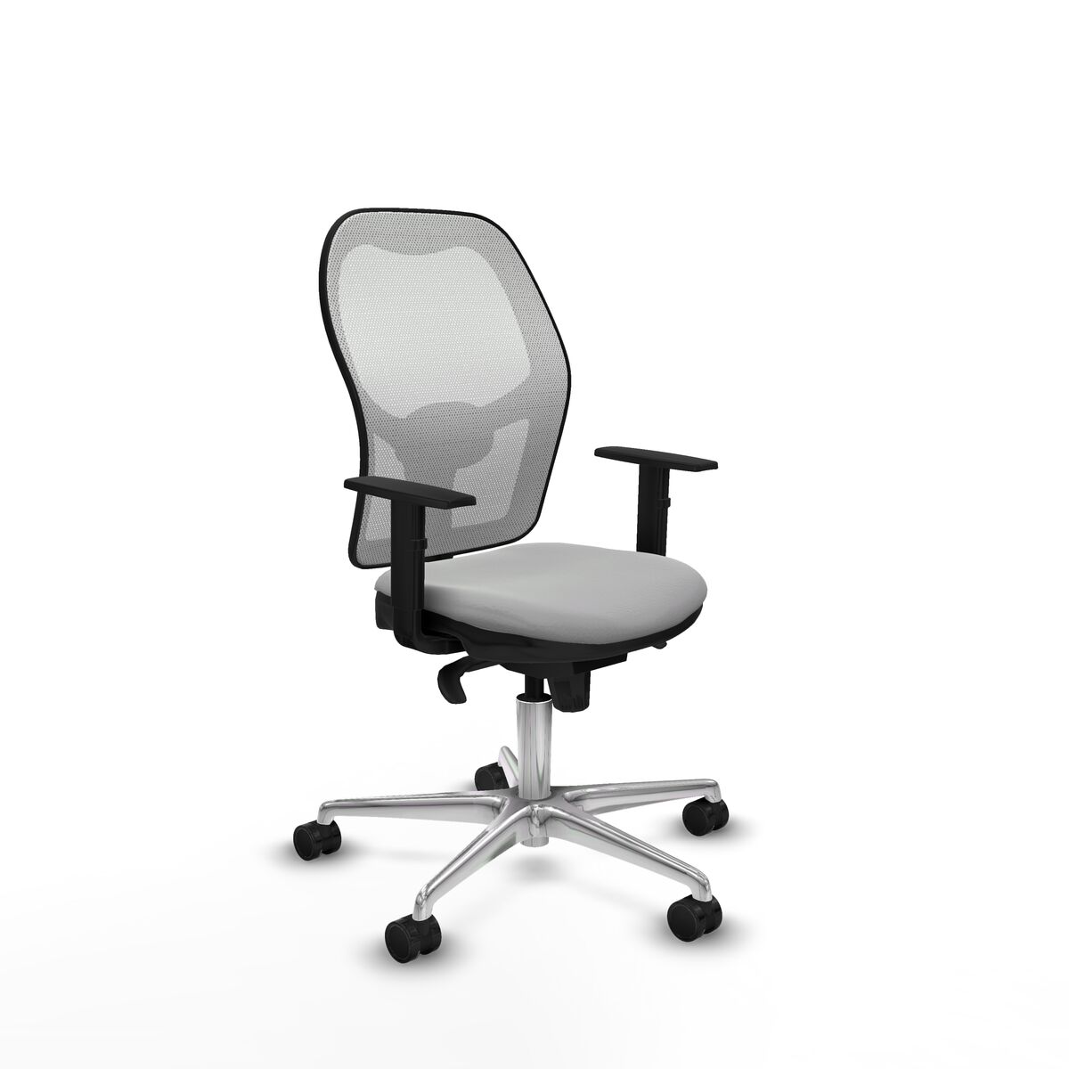 Silla de Oficina Piqueras y Crespo 1D086N0 Gris claro