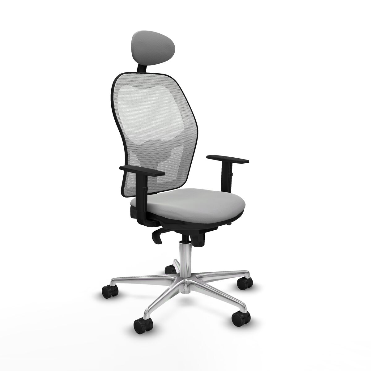 Silla de Oficina Piqueras y Crespo 1D086N1 Gris claro