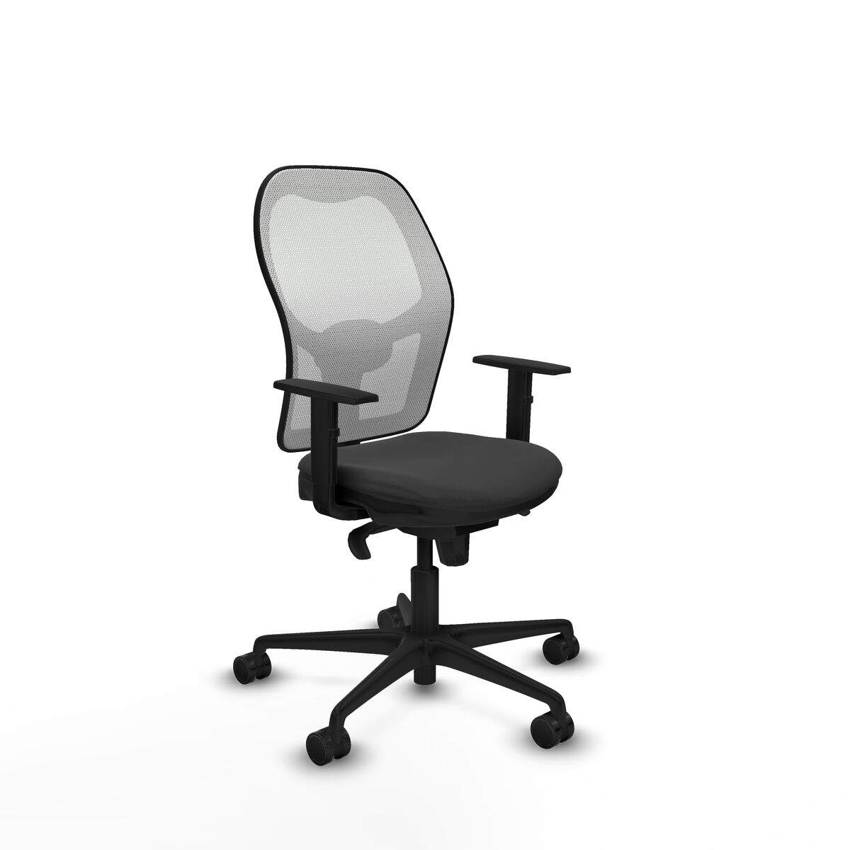 Silla de Oficina Piqueras y Crespo 1D036N0 Gris oscuro