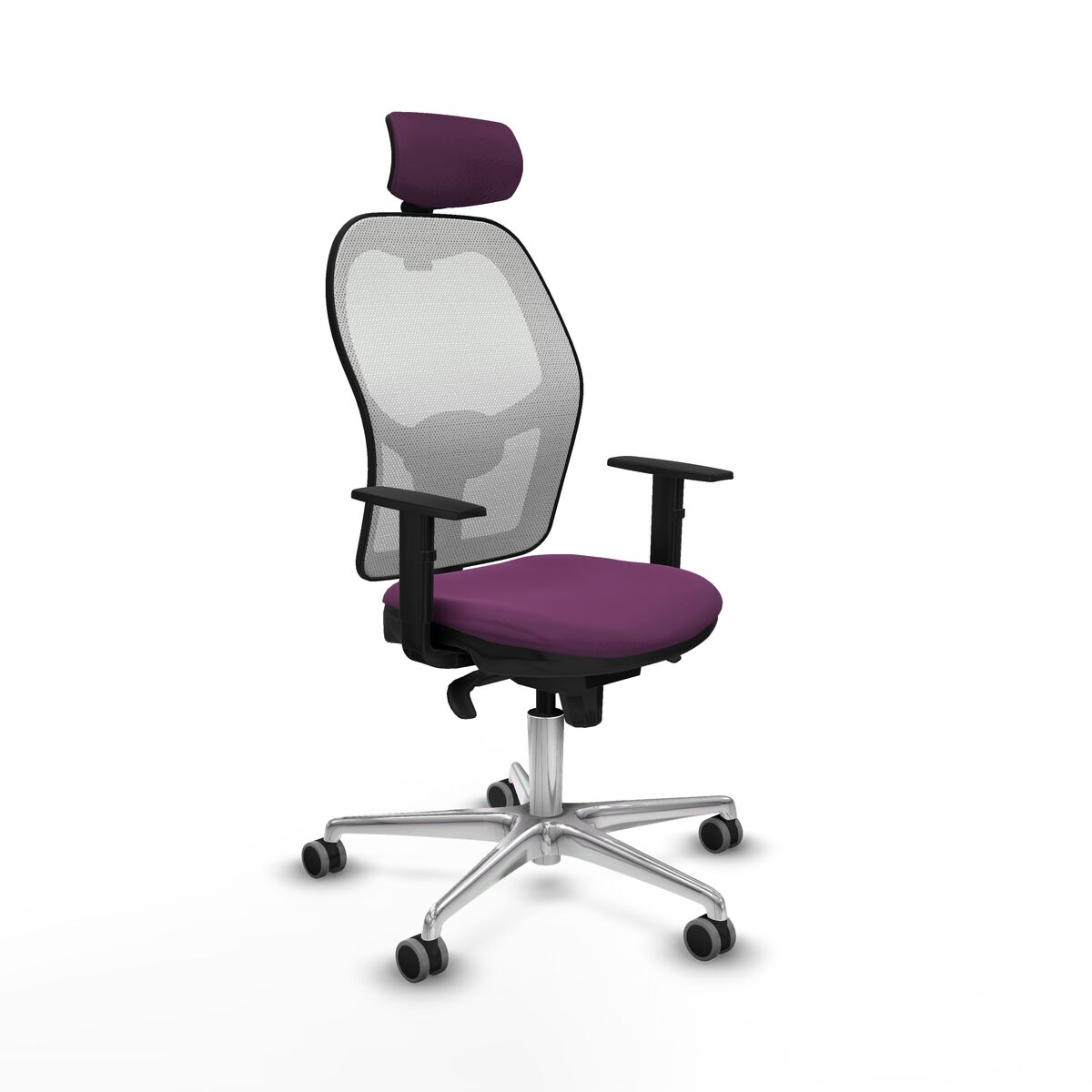 Silla de Oficina Piqueras y Crespo 1D086G2 Morado