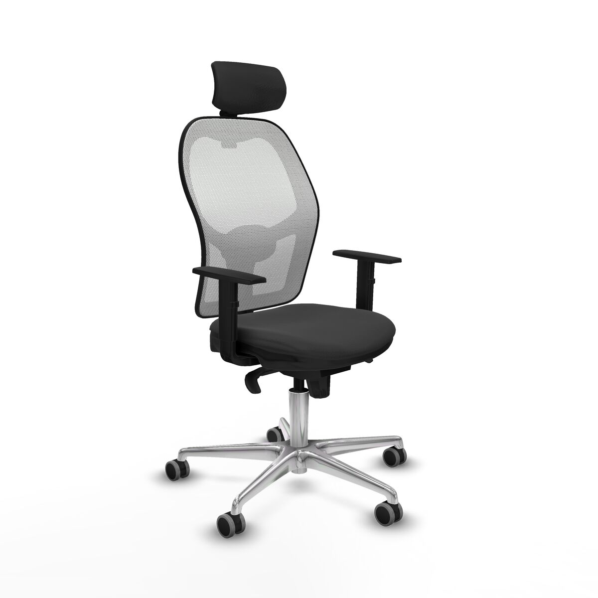 Silla de Oficina Piqueras y Crespo 1D086G2 Gris oscuro