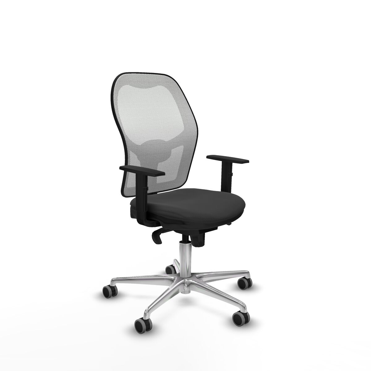 Silla de Oficina Piqueras y Crespo 1D086G0 Gris oscuro