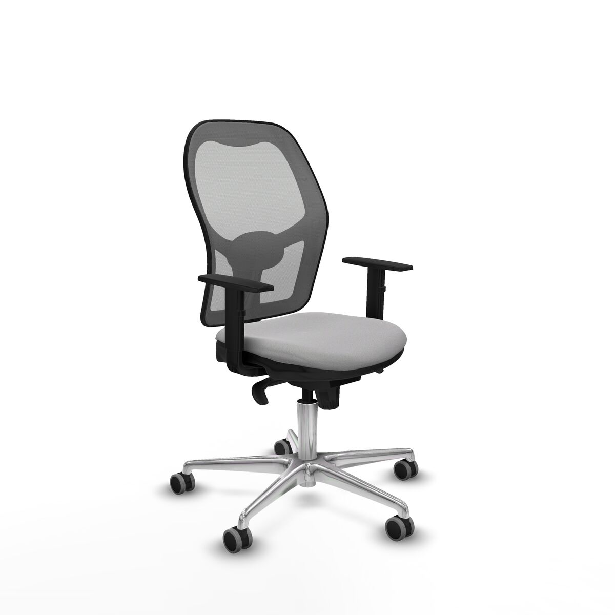 Silla de Oficina Piqueras y Crespo 1D086G0 Gris claro