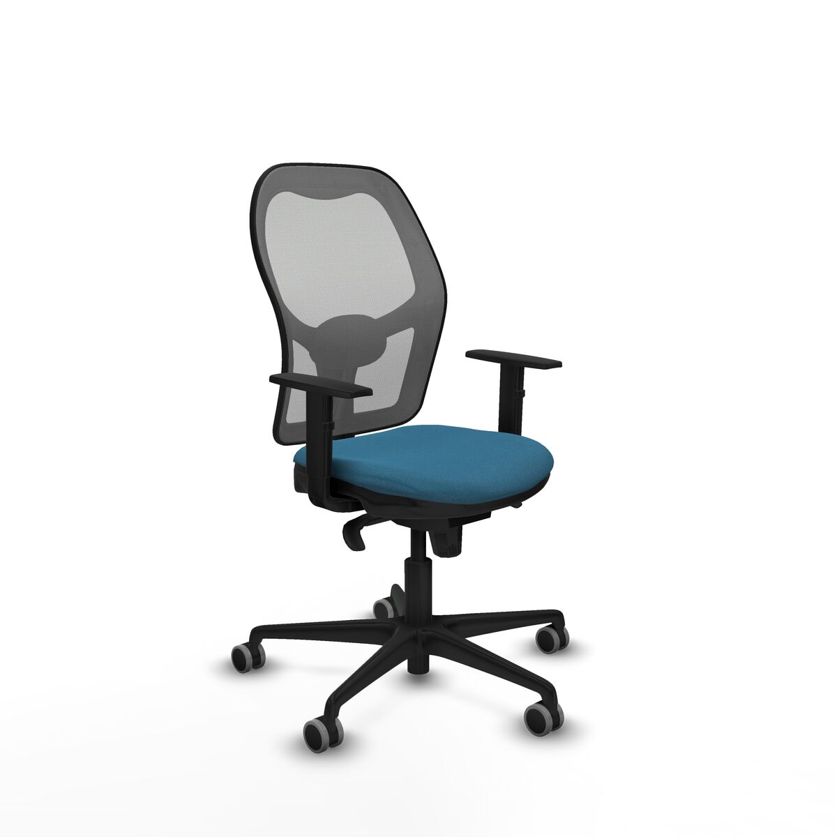 Silla de Oficina Piqueras y Crespo 1D036G0 Gris Verde petróleo