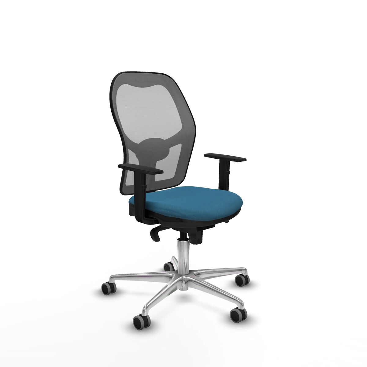 Silla de Oficina Piqueras y Crespo 1D086G0 Gris Verde petróleo