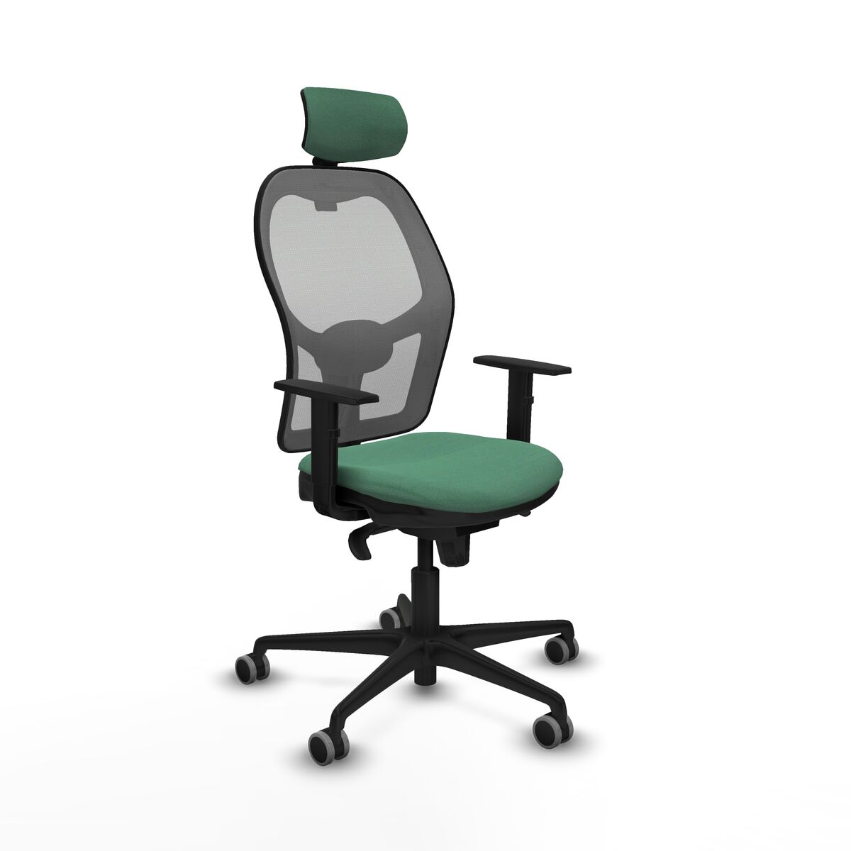 Silla de Oficina Piqueras y Crespo 1D036G2 Verde Esmeralda