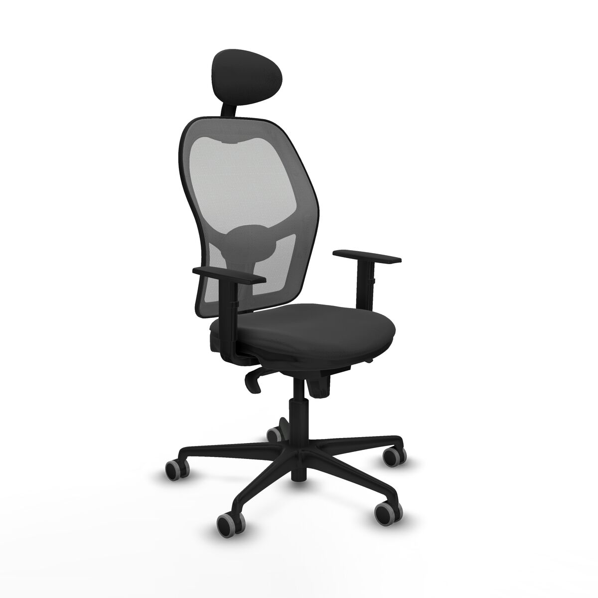 Silla de Oficina Piqueras y Crespo 1D036G1 Gris oscuro