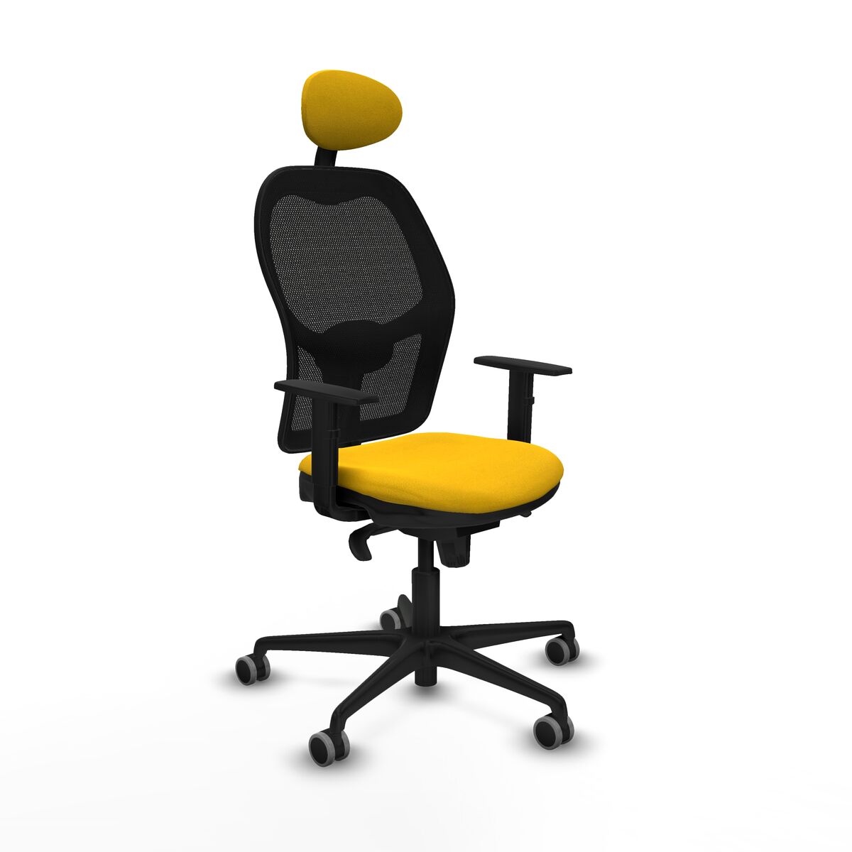 Silla de Oficina Piqueras y Crespo 1D036G1 Amarillo