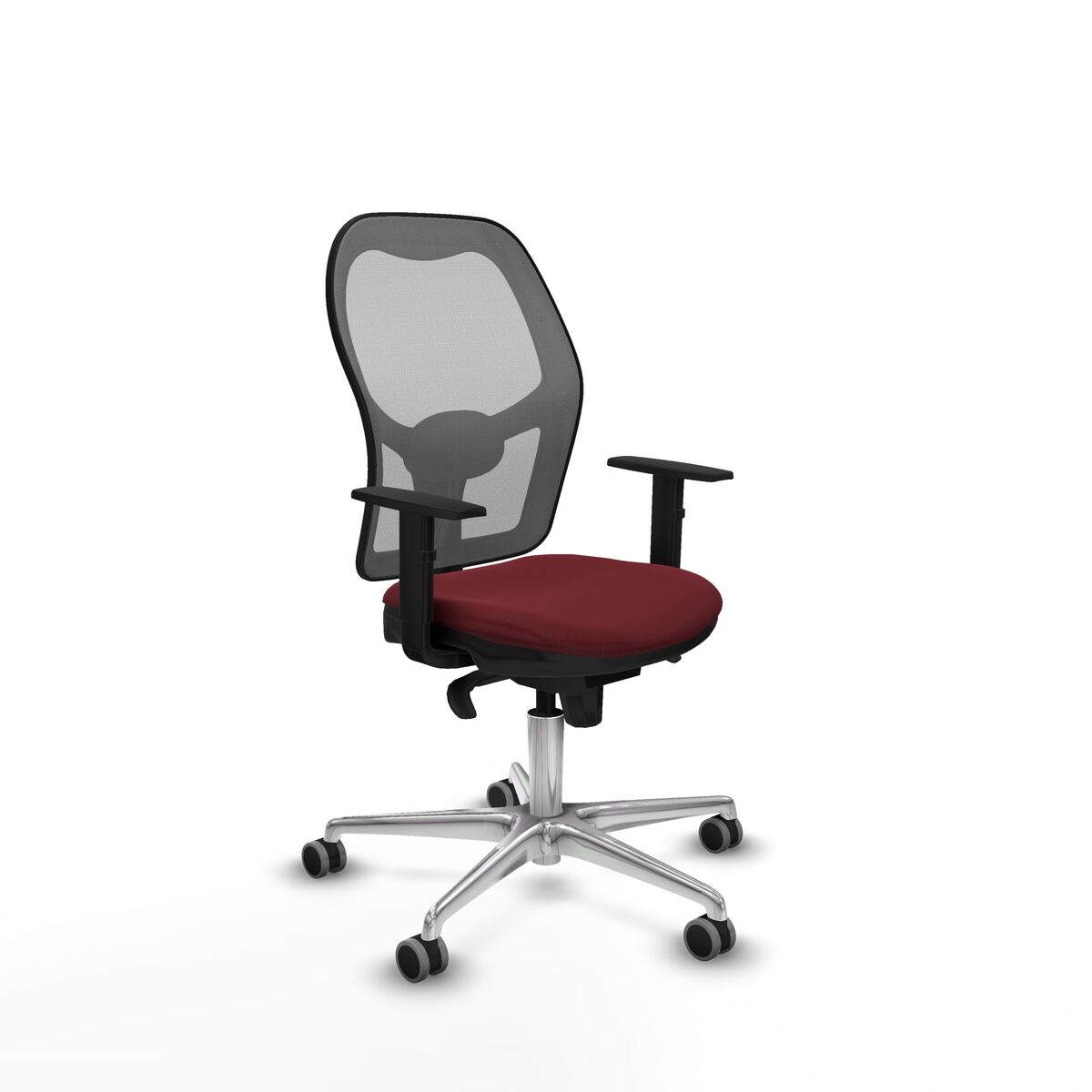 Silla de Oficina Piqueras y Crespo 1D086G0 Granate